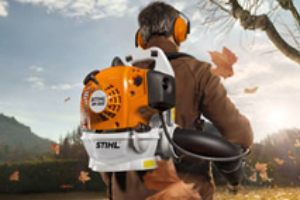 Backpack blowers and sprayers