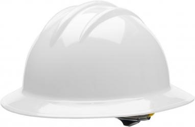 Full Brim Hard Hat - White