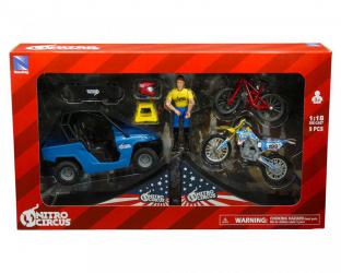 Nitro Circus 1:18 Die-Cast Play Set