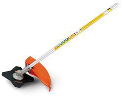 Brushcutter with 4-Tooth Grass Blade